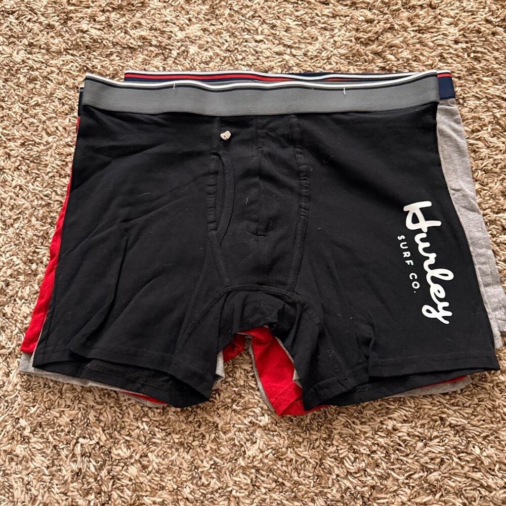 8 Pack Hurley Briefs - XL